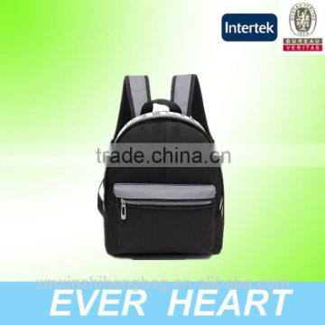 Nylon average size of backpack with simple design