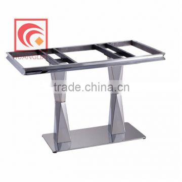 Stainless steel Hot pot table leg, High grade stainless steel legs of the table, brushed stainless steel table feet