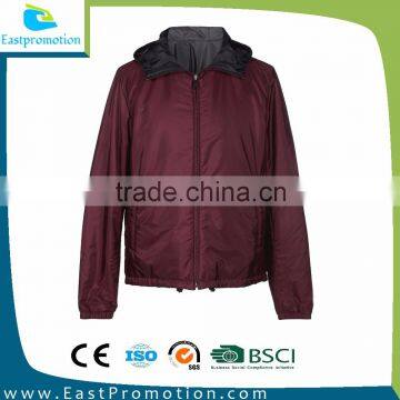 190T MENS POLYESTER FOLDABLE WINDBREAKER/100% WATERPROOF JACKET FOR PROMOTION