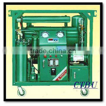 Portable high kv oil filtering unit