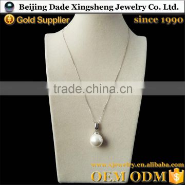 professional custom wholesale shell pearl and chain choker necklace