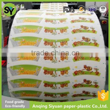Food grade paper roll for make paper cup