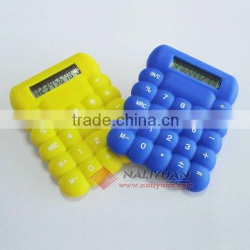 8 Digits PVC Promotional Colorful Pocket Calculators