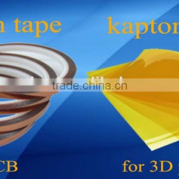 High Temperature Silicone Adhesive 3D Printer Polyimide Tapes
