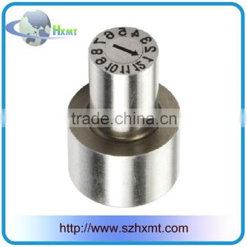 DME Mould Components Date Marked Stamp