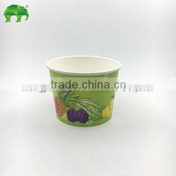 Disposable food grade paper soup bowl for take away