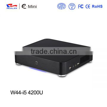core i5 mini pc 12v with high-end aluminum 3.5mm support windows 10 and linux