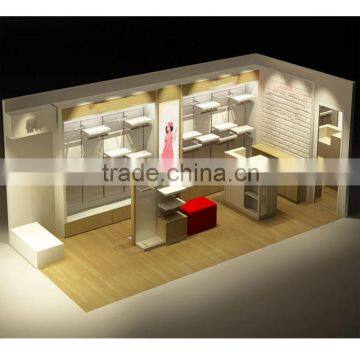 Custom Modern Beauty Showcase of Clothing Display Furniture