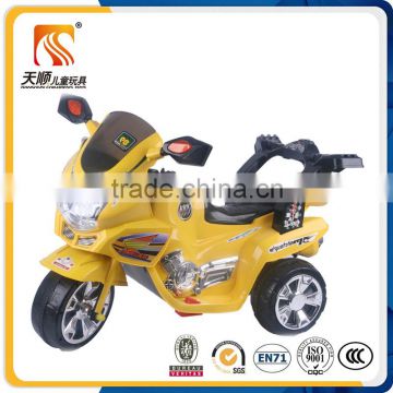 Newest model battery operated toy police electric motorcycle ride on car with music