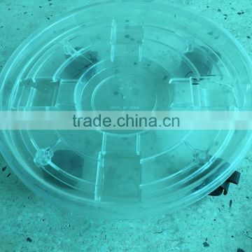 PP round clear plastic trays
