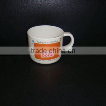 colorful melamine coffee mug