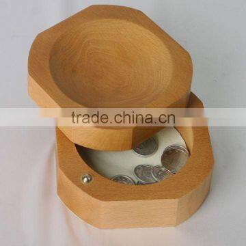 wooden coins tray,coin holder