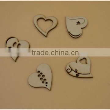 small wooden heart crafts