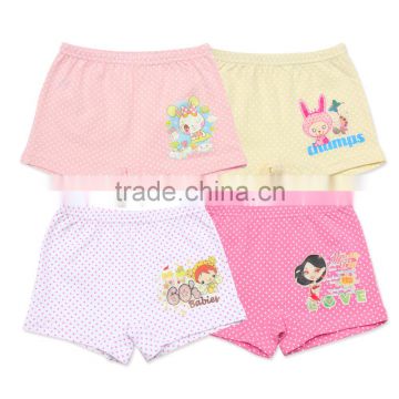 kids underwear 100 cotton mix colored girls underwear kids wear for 2-10 years old
