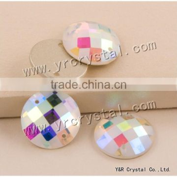 crystal rhinestone button