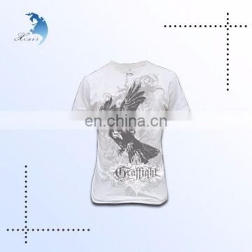 Unique sublimated printing pure cotton lover's t-shirt printing