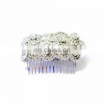 Aidocrystal Crystal Color Hair Combs Rhinestone Hair Vine Jewelry Headband Bridal Wedding Hairpieces