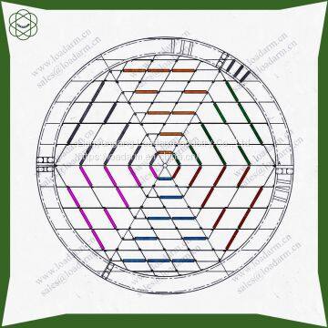 Chemical transportation equipment hexagon aluminum internal floating roof