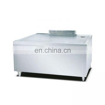 Gas Heating Griddle Table Smokeless Grill machine For Restaurant