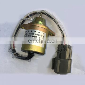Flameout switch solenoid valve 1503ES-24S5SUC12S for Daewoo Doosan Hyundai Yanmar