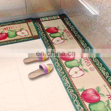 i@home Attractive Apple Pattern Bedroom Kitchen Carpet Anti Slip Floor Mat