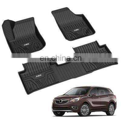 Factory Wholesale Car Accessories 3d Tpe Rubber Car Floor Mats Anti-slip Car Foot Mat For BUICK ENVISION 2016 2017 2018 2019 202