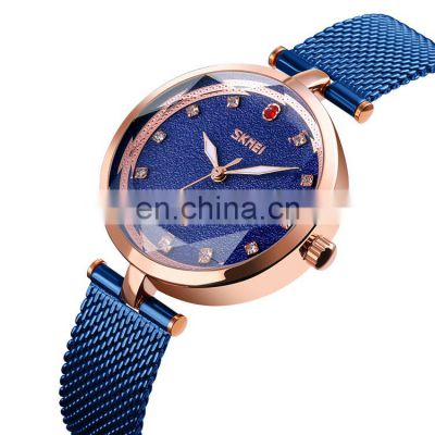 Diamond watch skmei 9215 wholesale luxury women watches japan movt quartz watch price gold