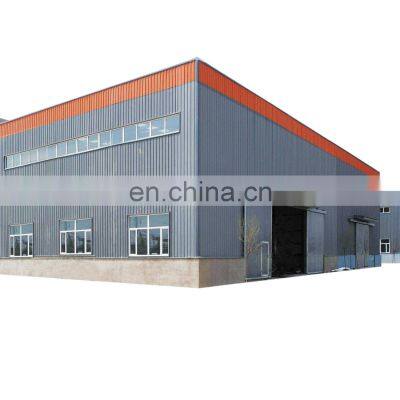 Low Cost 1000M2 Prefabricated Industrial Building Gable Frame H Steel Warehouse