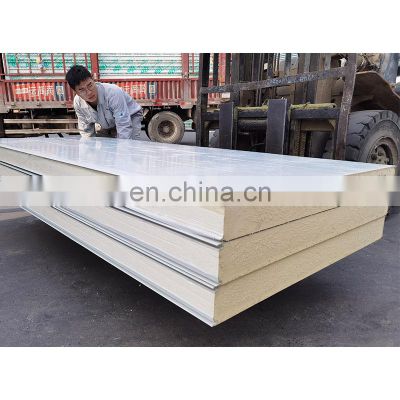 insulated polyurethane pu sandwich panel wall for cold room
