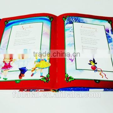 FDT Customized Printing Colorful and qualified Christmas CD book