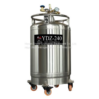 YDZ-240 self-filling liquid nitrogen tank stainless steel rehydration container price