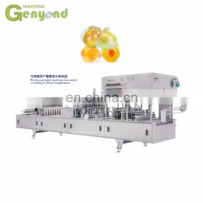 top quality jelly/pudding cup filling sealing machine