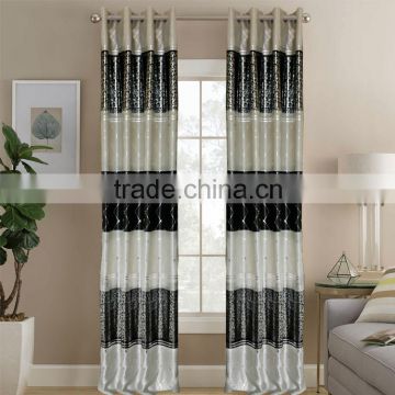 Fashion latest designs printed china window curtain