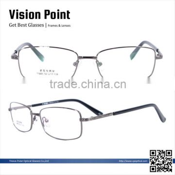 Metal Material Full Rim Square 2015 Fashion New Model Reading Eyewear Frame Glasses From China For Men