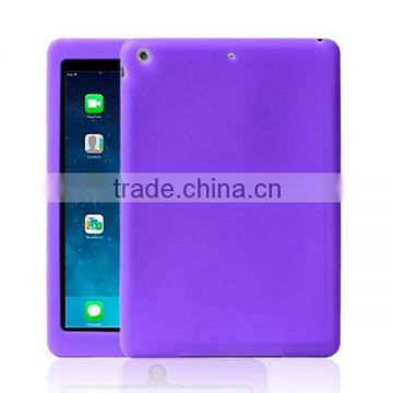2014 Newest Plain Gel Silicon Case for iPad Air ,For iPad Air Silicone Cases