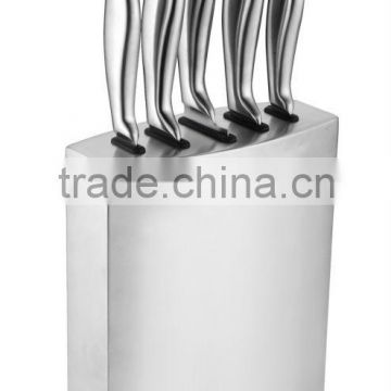 430 S/S HANDLE STAINLESS STEEL 6PCS KITCHEN KNIFE SET