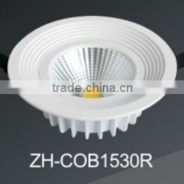Superior quality 5/10/15/20W COB LED Down light 2 years warranty IP40 high power