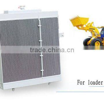 NICE!! Aluminum plate-fin hydraulic oil cooler/ heat exchanger for loader