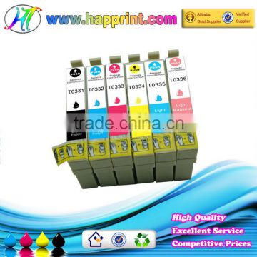 Best Price of compatible ink cartridge for Epson T0331 T0332 T0333 T0334 T0335 T0336