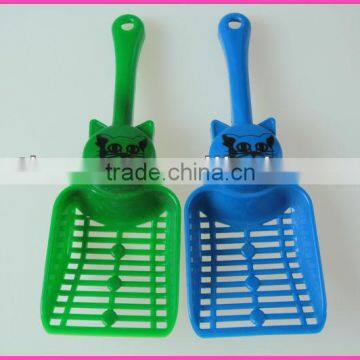 2013 Owl food cat litter shovel plaid cat shovel cat food shovel dog food spoon
