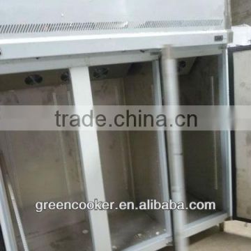 commercial kitchen freezer/ stainless steel freezer