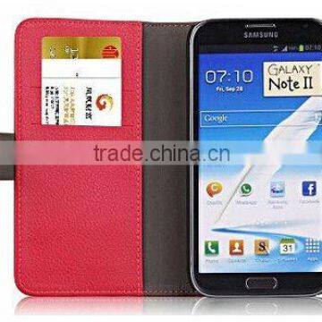 Wallet Leather Case For Samsung Galaxy Note2