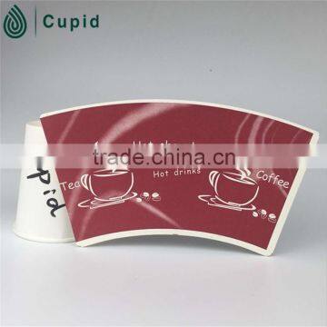 HZTL Cheap printing custom design paper cup sleeve