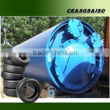 New energy generation waste tyre pyrolysis machine for fuel oil
