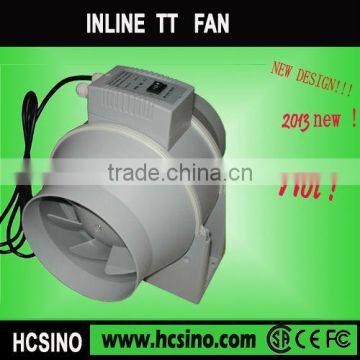 CE Certified Plastic Inline Fan with Two Speed
