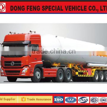 6X4 Oil tank semi trailer truck dongfeng vehicles made in china manufacturing for sale