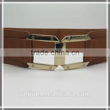 Simple elastic square hollow buckle belt
