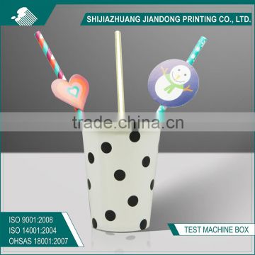 250-300gsm Black spots printing PE coated paper cup
