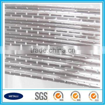 China supply high quality charge air cooler perforated aluminum fin