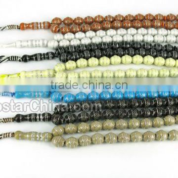 Acrylic allah tesbih muslim prayer beads for good design